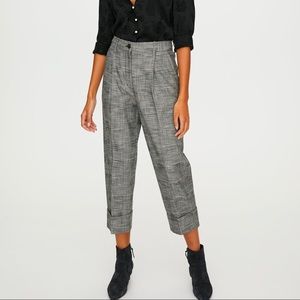 *SOLD* Aritzia Haiku Pant in Glen Plaid